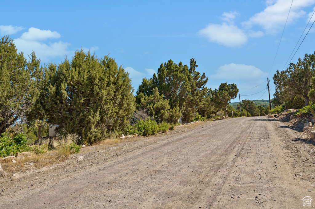View of dirt / gravel road