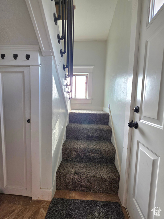 View of stairway