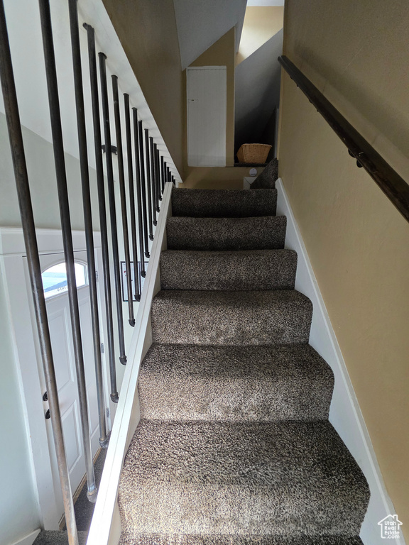 View of stairs