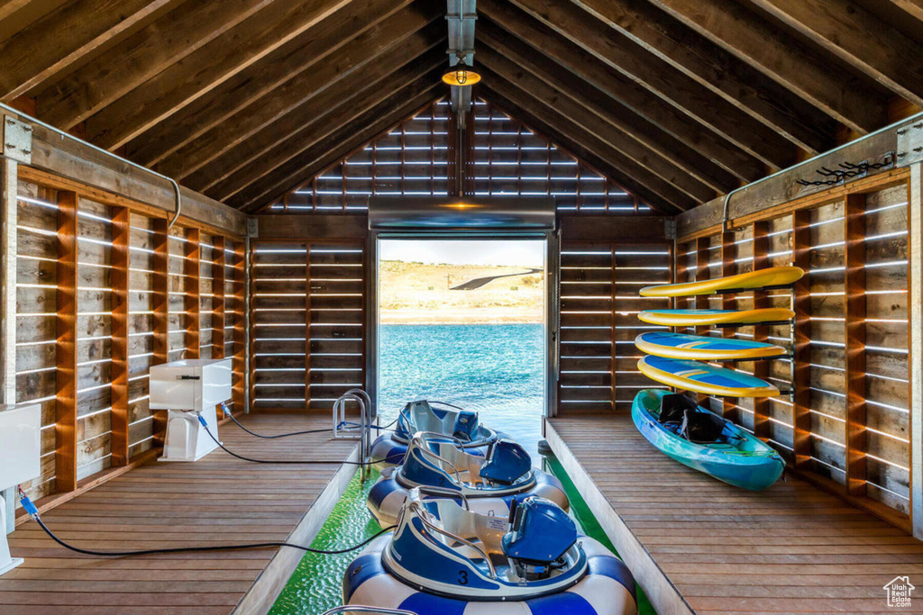 View of storage room