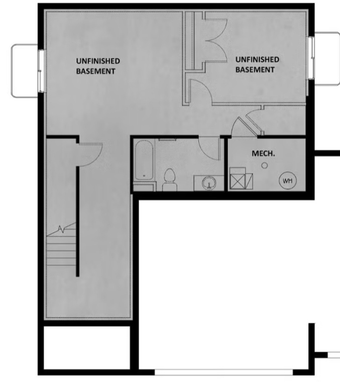 View of room layout