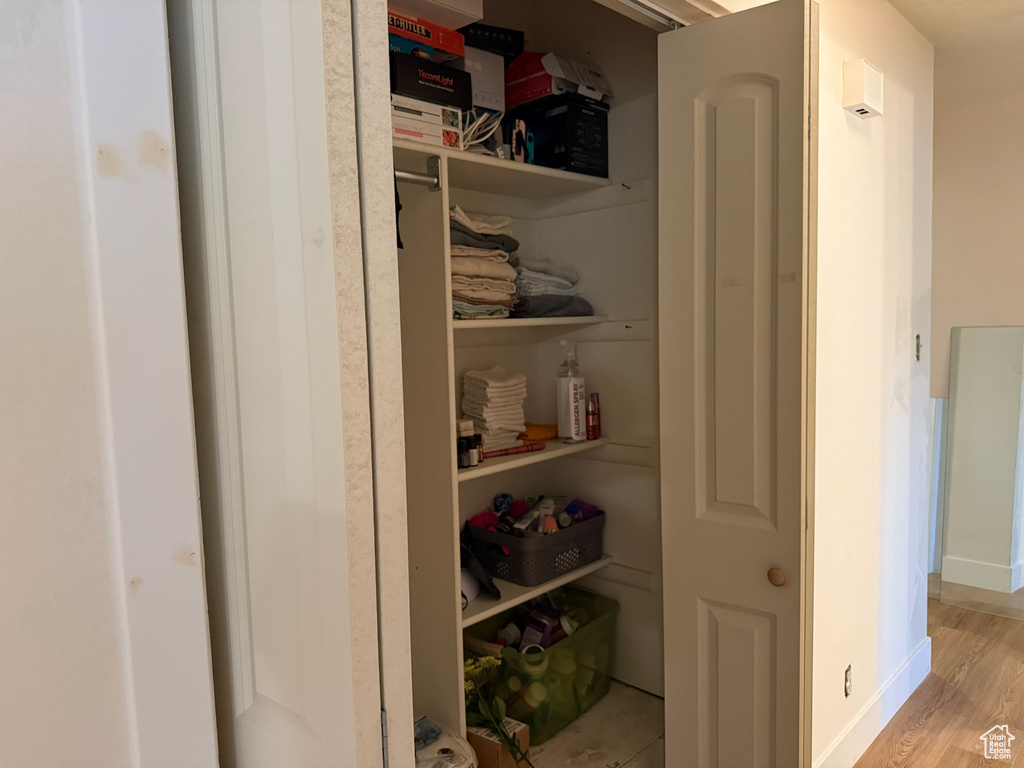 View of storage area