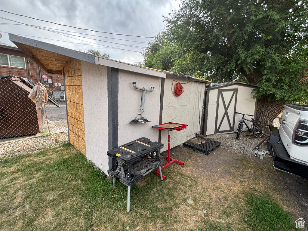 View of shed
