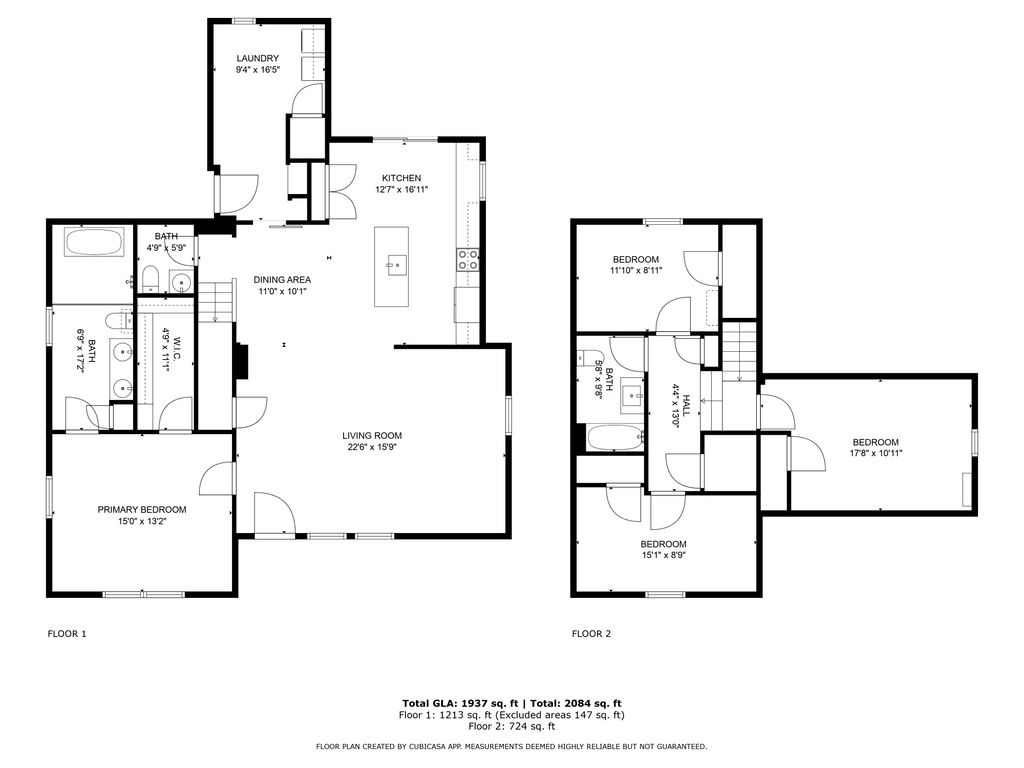 View of home floor plan