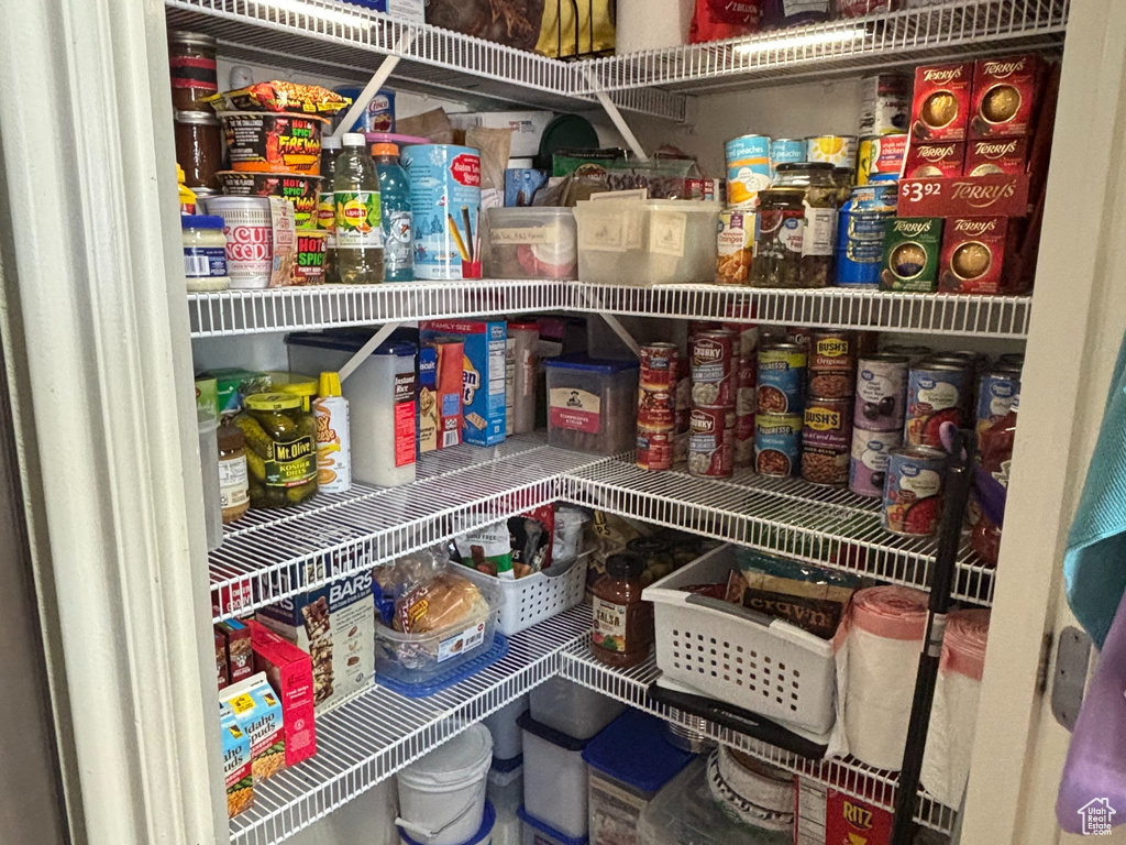 View of pantry