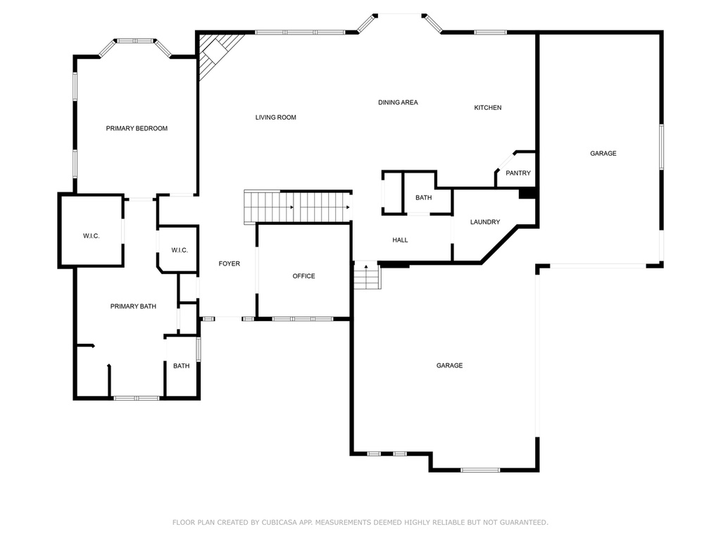 View of room layout