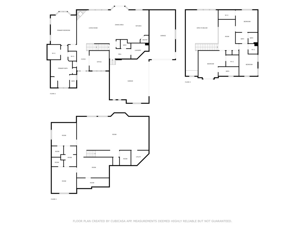 View of home floor plan