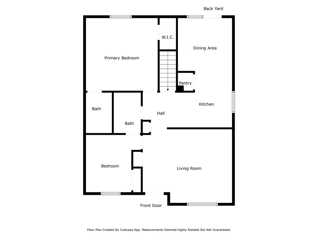 View of floor plan / room layout