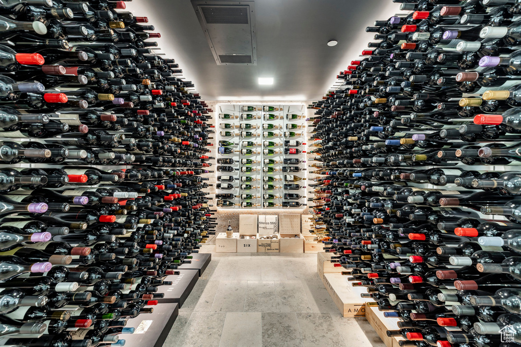 View of wine area