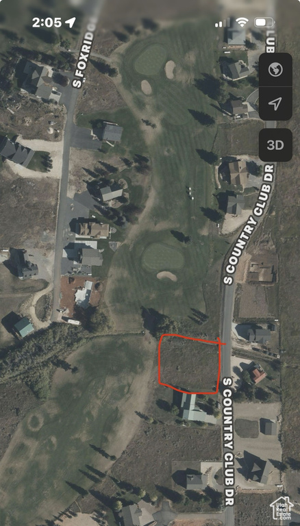 Aerial view of property\'s location