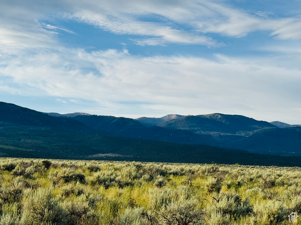 View of mountain backdrop