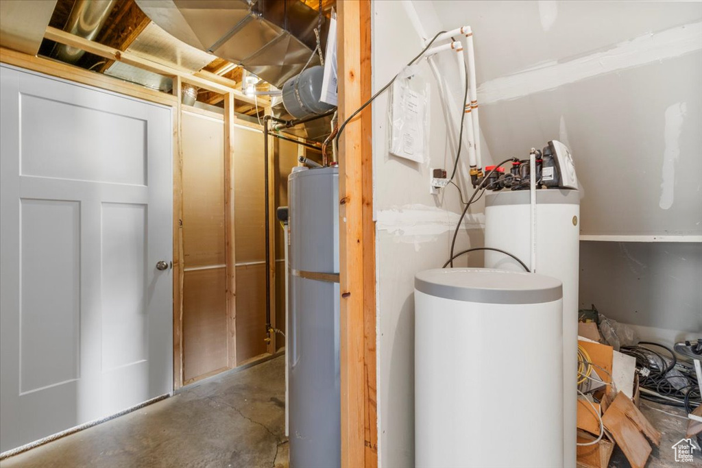 Utilities featuring water heater