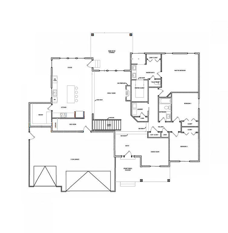 View of room layout