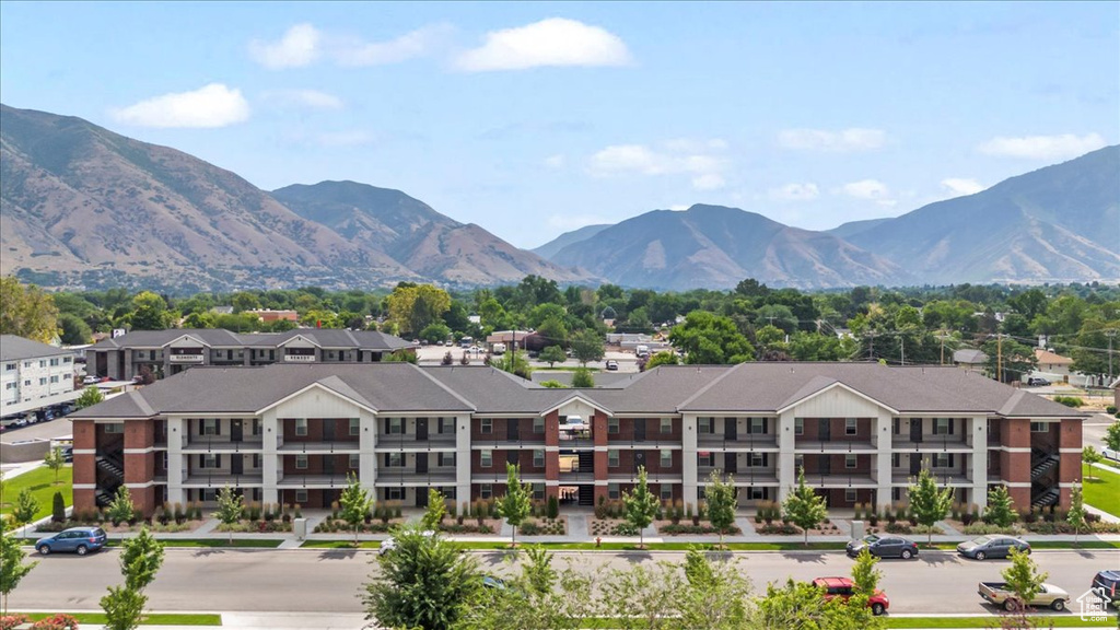 View of mountain background