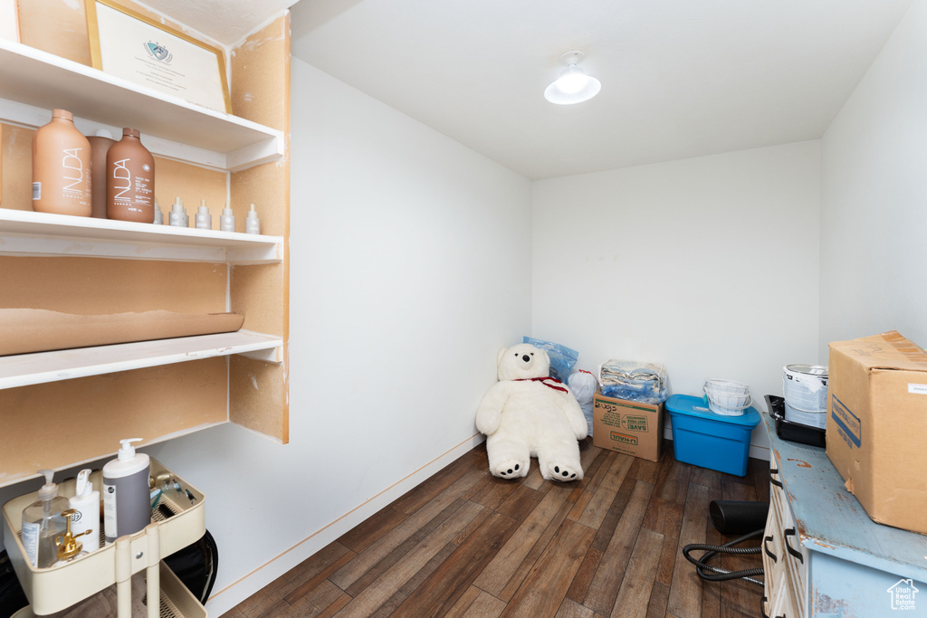 View of storage room