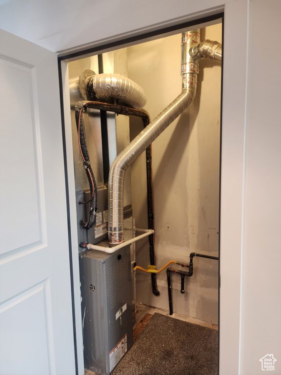 View of utility room