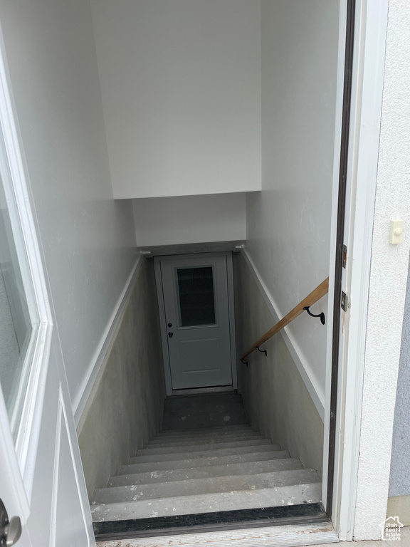 View of staircase