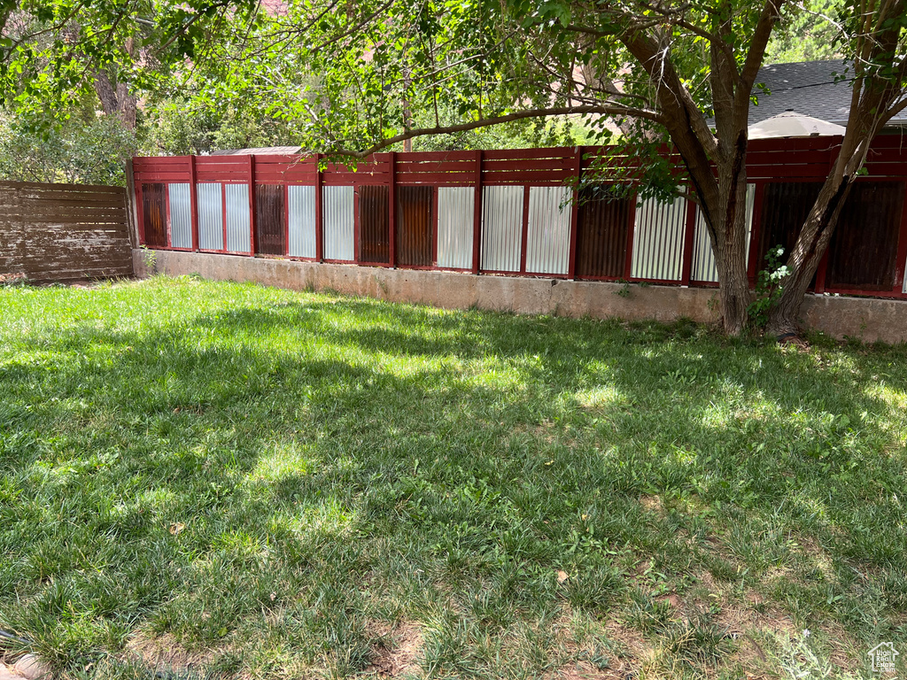 View of yard