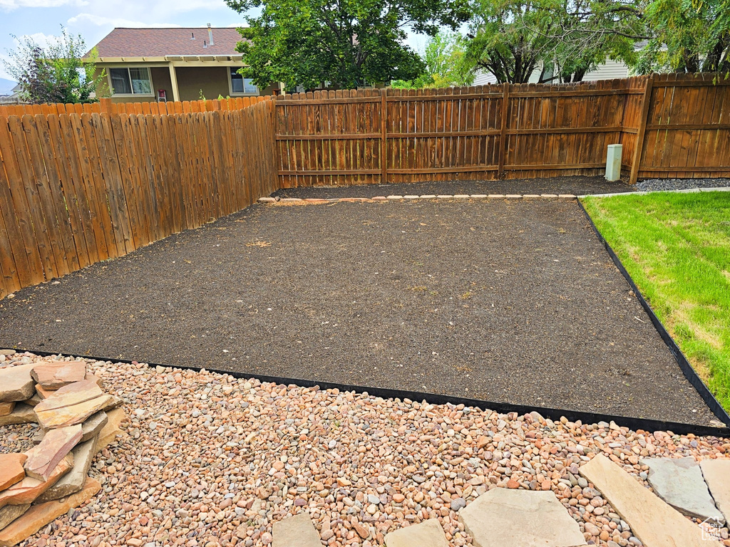 View of yard
