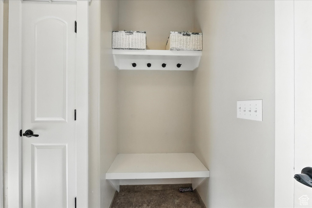 Mudroom with baseboards