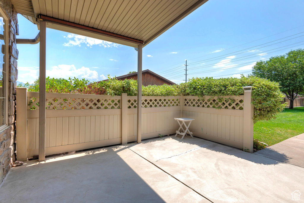 View of patio / terrace