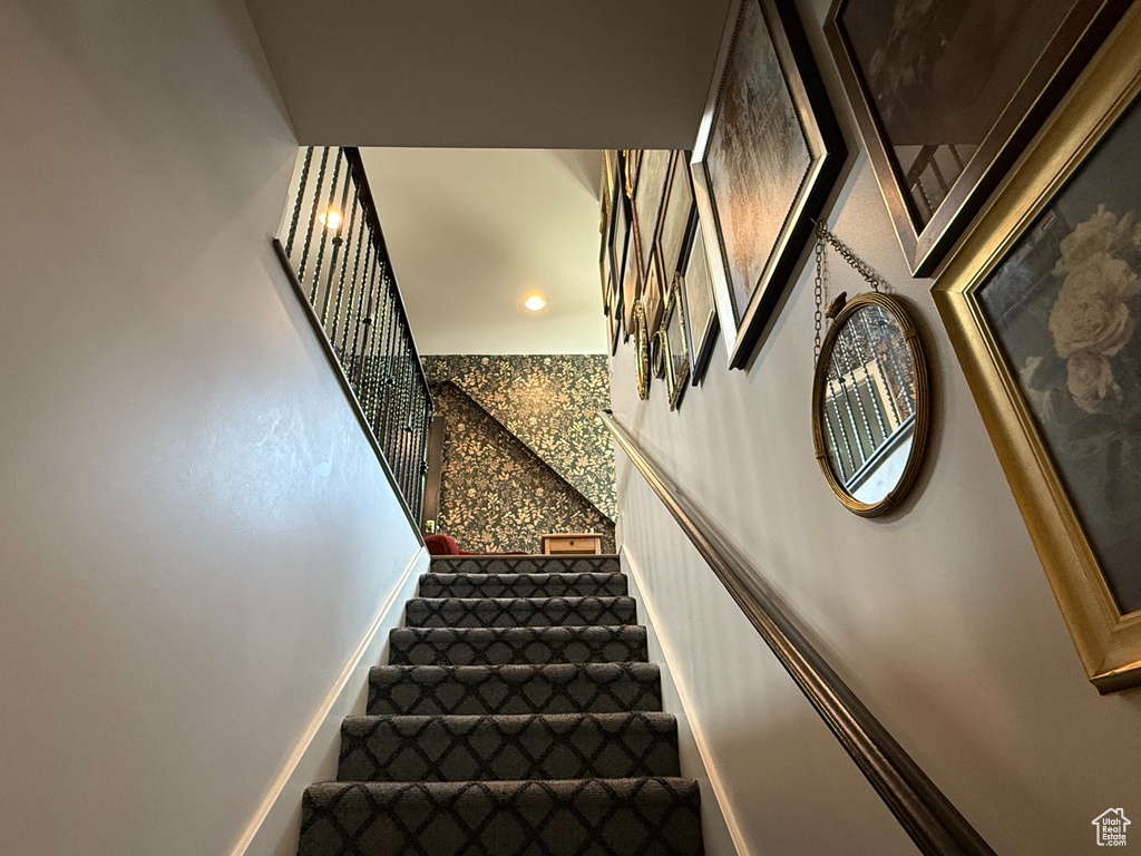View of staircase