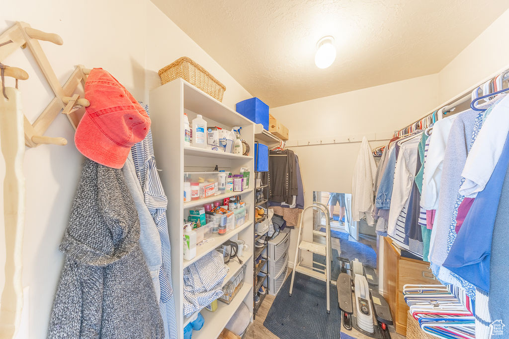 View of spacious closet