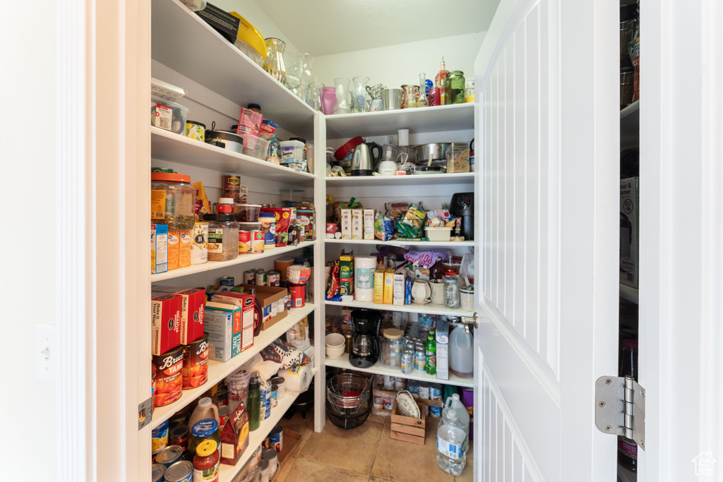 View of pantry