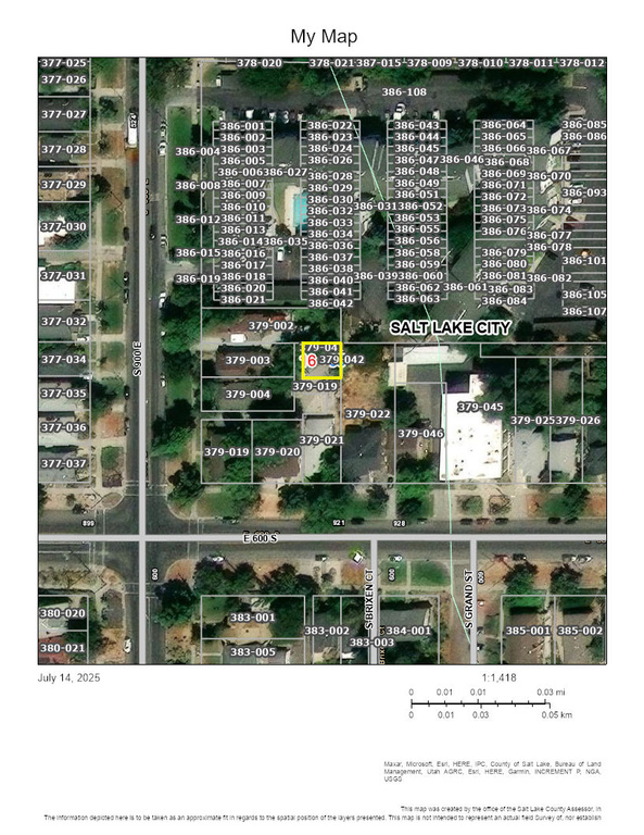 915 E 600 S Salt Lake City, UT 84102