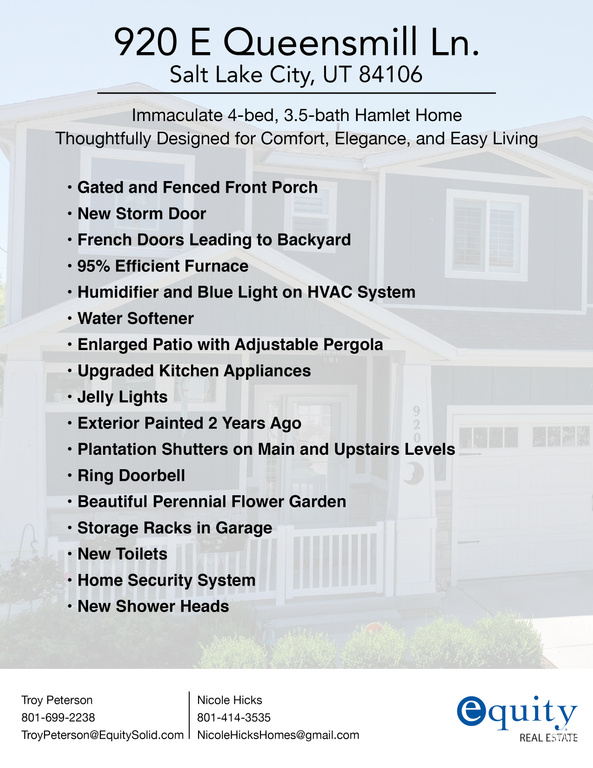920 E QUEENSMILL LN Salt Lake City, UT 84106