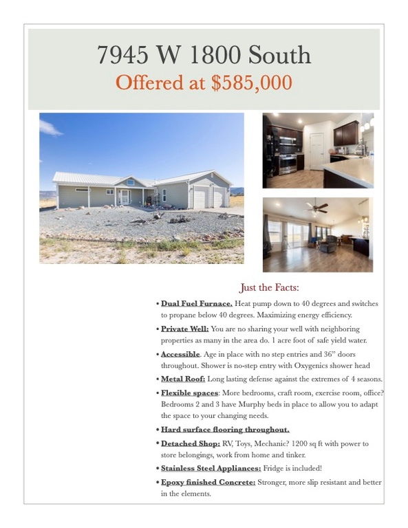 Photo 25 for MLS #2101520 at 7945 W 1800 South