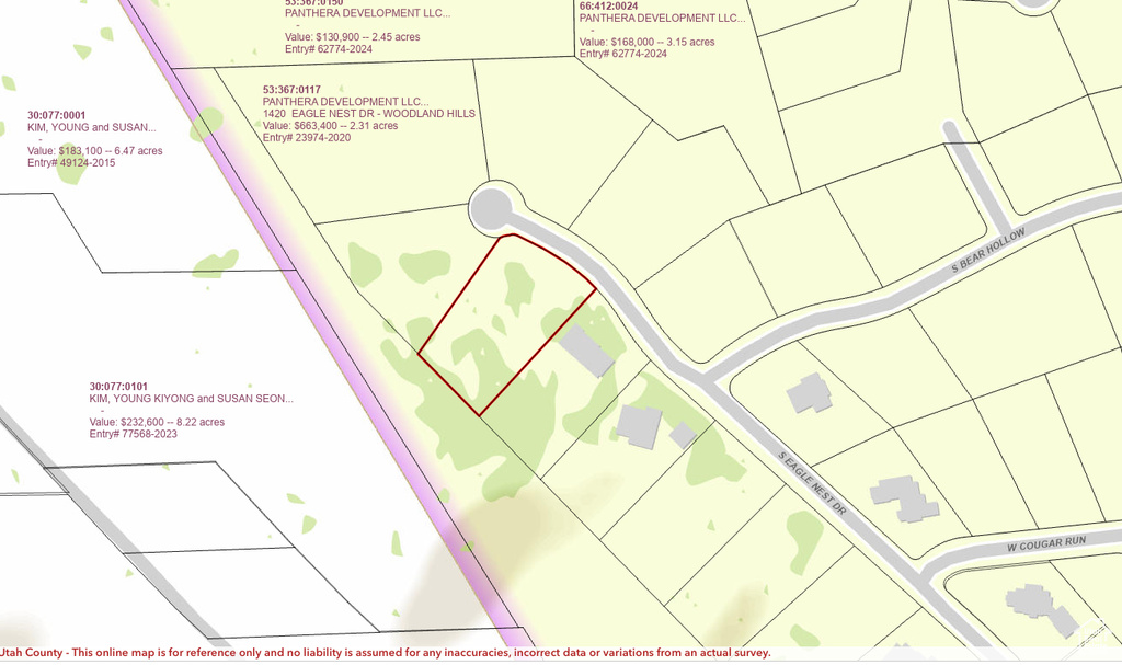 1400 S EAGLE NEST DR Woodland Hills, UT 84653