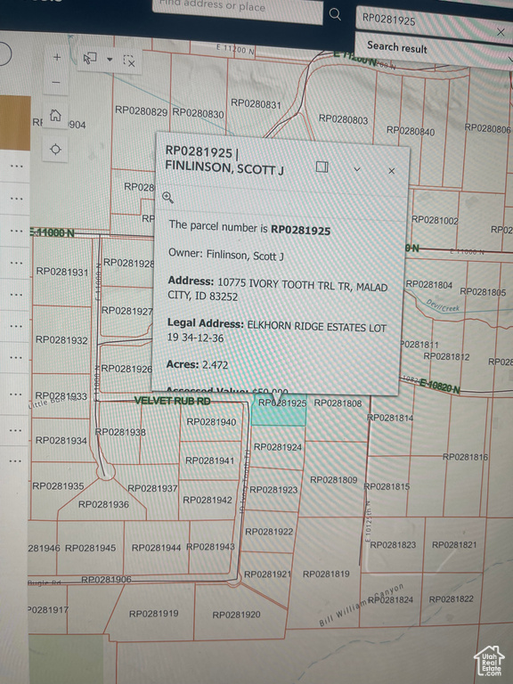 10775  ID IVORY TOOTH TRL Malad City, ID 83252