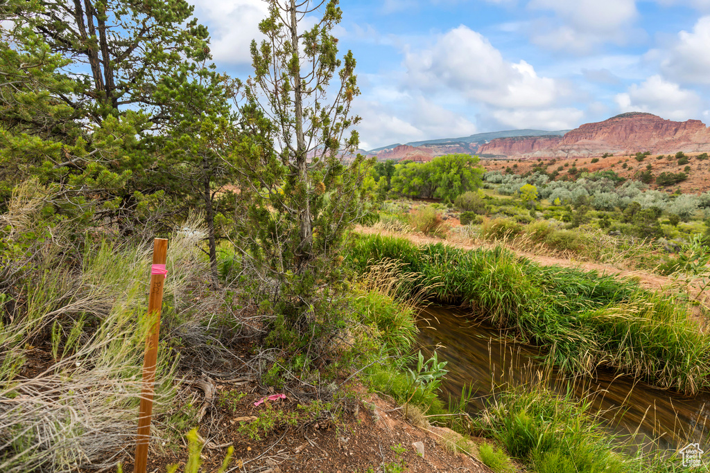 View of mountain backdrop