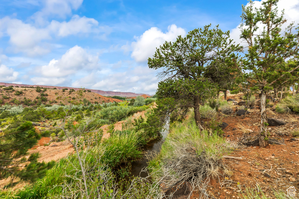 View of mountain backdrop