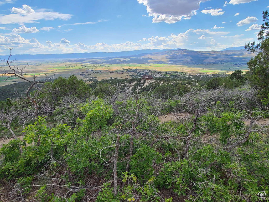 View of mountain backdrop