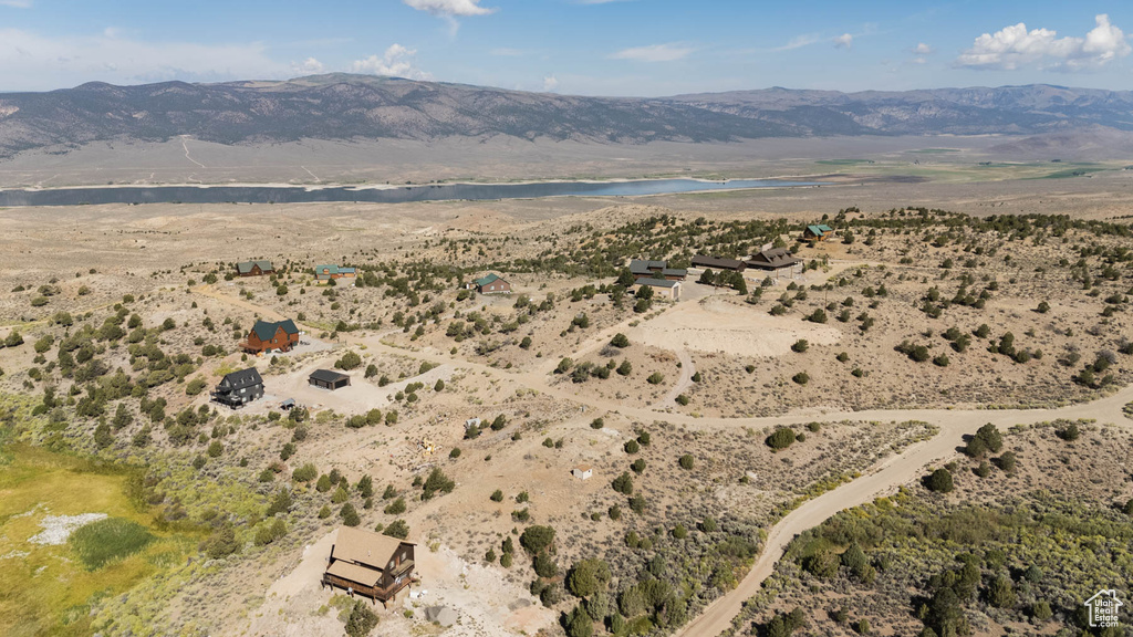 Aerial view of mountains
