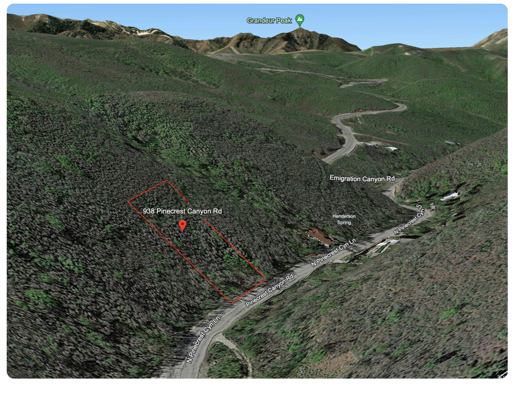938 N PINECREST CANYON RD Salt Lake City, UT 84108