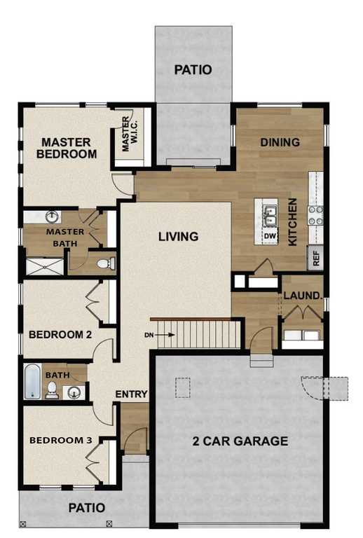 Photo 6 for MLS #2111090 at 1184 E Blackfoot Dr #501