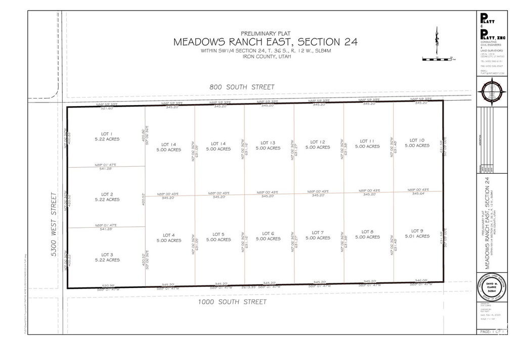 800 S 5300 W Cedar City, UT 84720