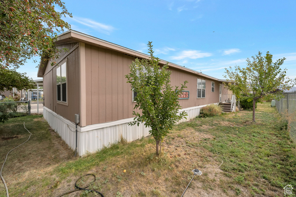 View of side of home