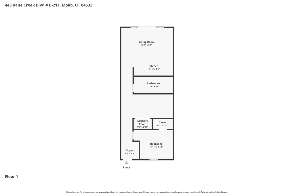 443 KANE CREEK BLVD #B211 Moab, UT 84532