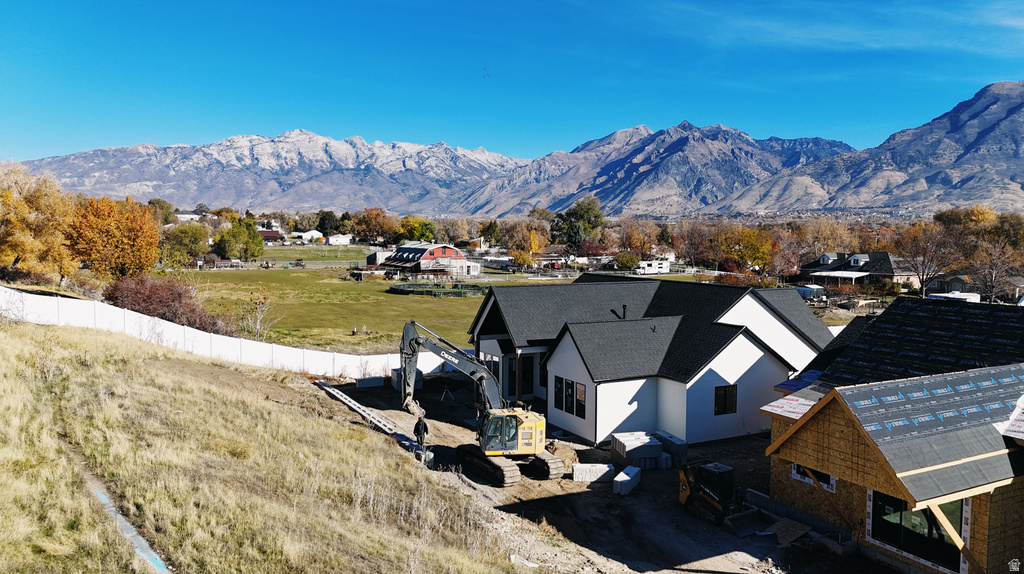 View of mountain backdrop