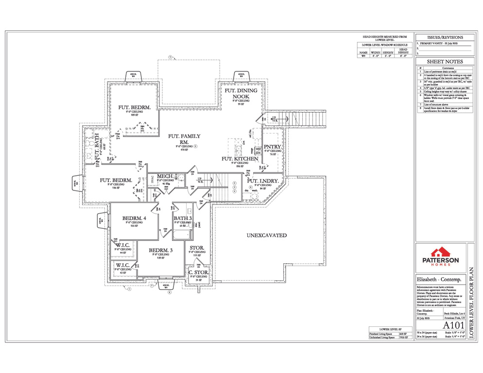 View of home floor plan