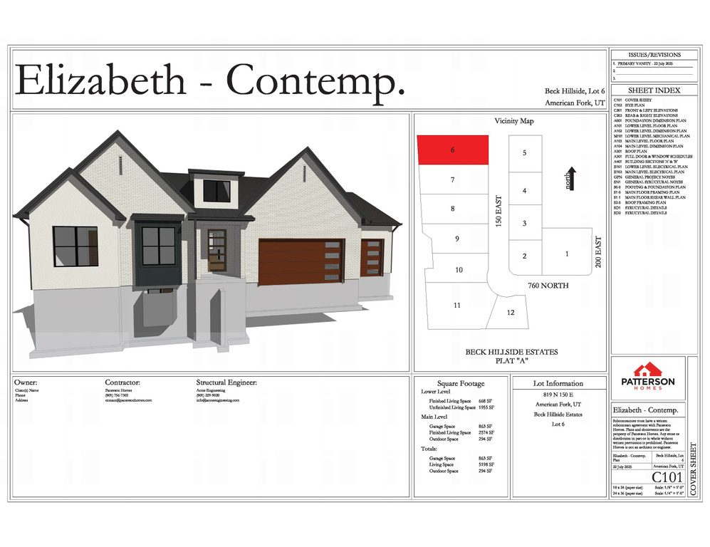 View of marketing collateral with multiple images