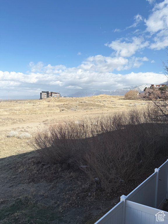 View of yard with a view of rural / pastoral area