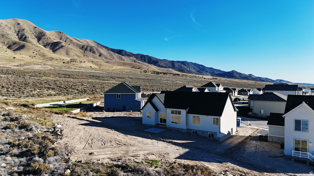 View of mountain backdrop