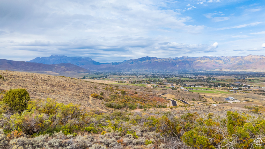 View of mountain backdrop