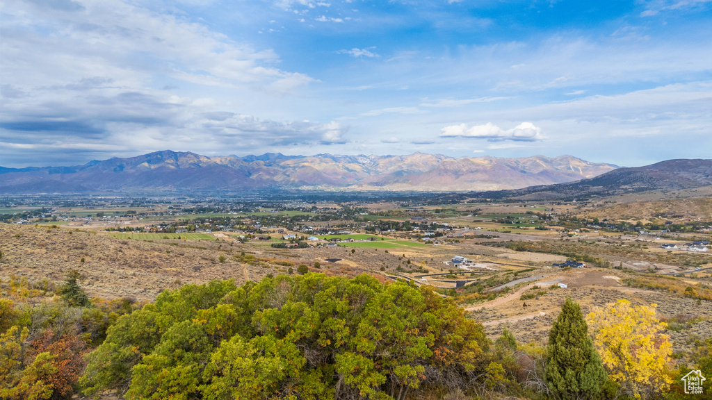 View of mountain backdrop