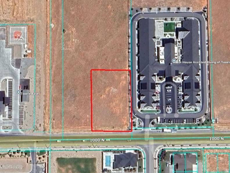 Map of property location featuring property boundaries highlighted